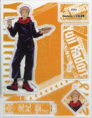 【中古】雑貨 [単品] 虎杖悠仁 ビッグアクリルスタンド＆アクリルキーホルダー 「築地銀だこ×呪術廻戦 渋谷事変 虎杖悠仁 等身描き下ろしグッズセット」 受注生産限定