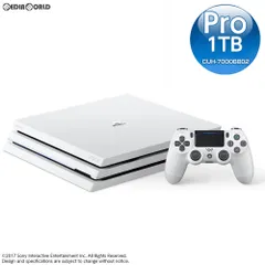 (本体)モノラルヘッドセット無し プレイステーション4 プロ PlayStation4 Pro グレイシャー・ホワイト 1TB(CUH-7000BB02) ソニー・インタラクティブエンタテインメント