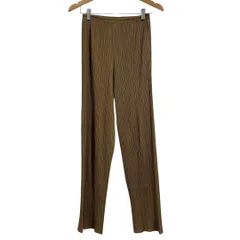 PLEATS PLEASE アイボリー カジュアルパンツ PLEATS PLEASE ISSEY MIYAKE - プリーツプリーズ パンツの通販