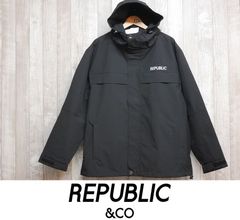 【新品:SALE】25 REPUBLIC PARKLIVE JACKET - XLサイズ - Black 正規品 スノーボード ウェア ジャケット