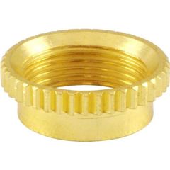 ナット Nut - replacement for Switchcraft, Deep Thread, Knurled, Gold