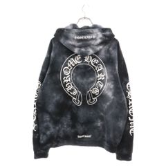 クロムハーツ タイダイ フーディー Tie Dye Horseshoe Hoodie Chrome Hearts Black Tie-Dye Horseshoe Logo Hoodie – Savonches