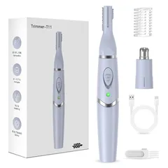 【2024新登場&1台多役】眉毛シェーバー メンズ USB充電式 鼻毛カッター メンズ & レディース 眉毛カッター 眉毛剃り 顔剃り 産毛 シェーバー 産毛剃り 電動シェーバー エチケットカッター 耳毛カッター 耳毛処理 電気シェーバー 女性 まゆげそり 0