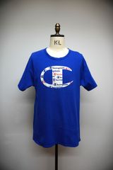 ◆チャンピオン　Tシャツ　エルサルバトル製　USED　ロゴ　L