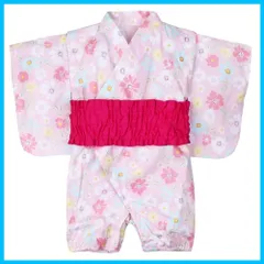 【在庫処分】記念写真撮影 プレゼント 初節句 新生児ギフト 出産祝い お食い初め 七夕 夏 お宮参り 女の子 男の子 お盆祭り はっぴ 赤ちゃん 浴衣 70 甚平 着物 80 和装 ロンパース 90 ベビー服 [KISBINI]