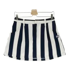 サイズ：0 PEARLY GATES パーリーゲイツ  スカート ストライプ柄 ネイビー系 [240101291589]# ゴルフウェア レディース ストスト