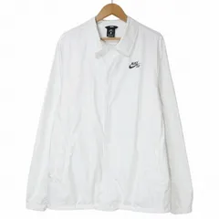 ナイキ エスビー NIKE SB コーチジャケット SHIELD 裏メッシュ ロゴ M 白 ホワイト Xのサムネイル