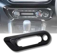 Partools ライズ ロッキー対応 エアコンパネルカバー ABS樹脂 カーボン調 2020年以降対応 インテリアガーニッシュ(カーボン)