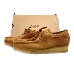 Clarks クラークス Wallabee ワラビー Tan Combi スウェードブーツ ベージュ ブラウン 切替 11826 Size UK7 (25.5-26cm)