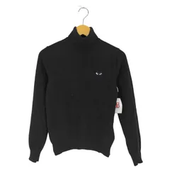 PLAY COMME des GARÇONS レディース　黒ニット Lサイズ コム・デ・ギャルソン(Comme des Garcons) レディースニット