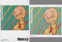 [중고] 잡화 아야나미 레이 (재킷 일러스트) A4 클리어 파일 & 큰 재킷 [CD 신 에반게리온 극장판 EVANGELION FINALLY 기간 한정판] 아마존 구입 특전