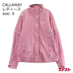 CALLAWAY キャロウェイ 2WAY レインウェア セットアップ ピンク系 S [240101137948]