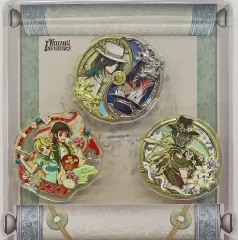 【中古】バッジ・ピンズ [単品] トゥルースアンドリーズニング 六周年記念金属バッジセット 「Identity V 第五人格 6周年 オフラインパック特別版 東方の麒麟」