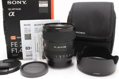 SONY(ソニー) 広角単焦点レンズ フルサイズ FE 24mm F1.4 GM G Master α[Eマウント]用  SEL24F14GM