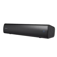 クリエイティブ・メディア Creative Stage Air V2 幅41cm AUX/BT/USB オーディオ 最大20W 重低音パッシブ ラジエーター 約6時間連続再生バッテリー搭載 PC/Mac/スマホ対応 サウンドバー SP-STGEAV2-BKのサムネイル