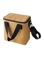 新品 カクセー レジャー ボックスバッグ 保温 保冷 バッグ 横23cm×マチ13.5cm×高さ22cm 持ち手長さ33cm ベージュ 保冷剤ポケット 肩紐調整 取り外し可能 濡れに強い 断熱材 3層構造 Leisure&Life LL-04