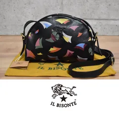 新品 イルビゾンテ 限定 バンダナ柄 半月型ショルダーバッグ 定価39600円 ポーチ A0581