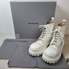 BALENCIAGA STRIKE LACE-UP BOOTS 590974 ストライク レースアップ ブーツ バレンシアガ 38 72166A2