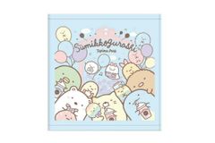 츠지 [무료 배송] [스미코 구라시] 프린트 핸드 타올 [블루] [파랑] [타피오카 파크] [스미코 구라시] [선엑스] [유루 캐릭터] [타오루] [손수건] [미니 타월] [어린이] [키즈] [잡화] [상품] [귀여운]