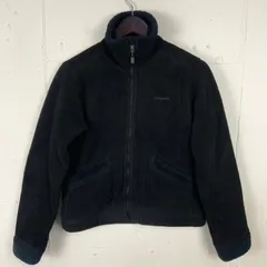 PATAGONIA パタゴニアシンチラレディースフリースジャケット黒 ブラック古着　f241121003