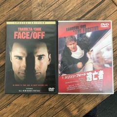 （洋画DVD）「フェイス/オフ」「逃亡者（新品未開封）」//250283-YP/GF10192