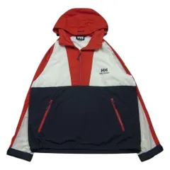 HELLY HANSEN ヘリーハンセン HH11902 Formula Anorak フォーミュラー アノラック ジャケット レッド系 ホワイト系 ダークネイビー系 L【中古】のサムネイル