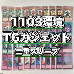 1103環境 本格構築 【TGガジェット】デッキ＆二重スリーブ 1103環境 本格構築 【TGガジェット】デッキ＆二重スリーブ