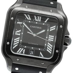 カルティエ CARTIER WSSA0039 サントス ドゥ カルティエ デイト 自動巻き メンズ保証書付き_876107