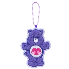 【メール便】ケアベア キーホルダー 刺繍ワッペンチャーム ハーモニーベア CareBears ジェイズプランニング バッグチャーム キャラクター グッズ 