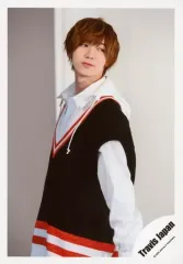【中古】生写真(ジャニーズ) Travis Japan/七五三掛龍也/上半身・衣装黒.白・左向き・左手下・目線右/「Travis Japan LIVE TOUR 2020 ENTER 1234567」グッズオフショット/公式生写真