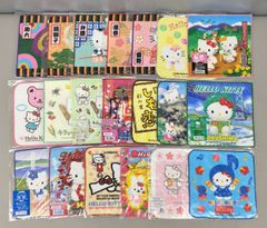 サンリオ Sanrio ハローキティ プチタオル 20枚まとめセット ビックエコー 四国 地域限定 ご当地キティ他 未開封 2507LR029