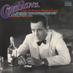 【中古】LPレコード 「CASABLANCA」CLASSIC FILM SCORES FOR HUMPHREY BOGART[輸入盤]