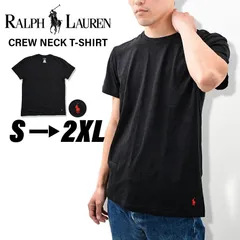 ポロ・ラルフローレン POLO RALPH LAUREN Tシャツ メンズ 半袖 無地 RL65 BLACK【新品・正規品】