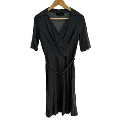 UNTITLED(アンタイトル) ワンピース サイズ2 M レディース美品  - ダークグレー 半袖