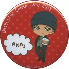 【中古】バッジ・ピンズ(キャラクター) 赤井秀一 「名探偵コナンカフェ2019 缶バッジ(ミニキャラ)」