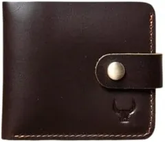 k2letter 財布 折りたたみ長財 革(ブラウンロゴ)