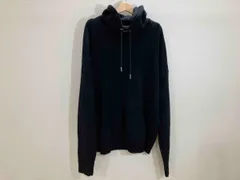 DIESEL ディーゼル パーカー 被りニットパーカー プルオーバーパーカー ブラック L