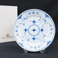 ロイヤルコペンハーゲン ブルーフルーテッド スクエア 角皿 新品 箱