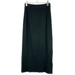 PHEENY フィーニー WIDE RIB SIDE SLIT MAXI SKIRT マキシスカート PS19-CS06 ブラック 1のサムネイル