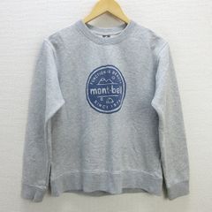 y■モンベル/MONT-BELL スウェットトレーナー■灰【メンズS】men's/61【中古】