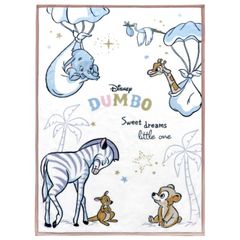 un doudou ディズニー ハーフ毛布 100×140cm 大きめ ニューマイヤー Disney ダンボ ブランケット ハーフ毛布 お昼寝 寝冷え対策 防寒 ベビー用品 新品 NZ2900-DU