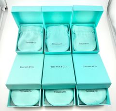 TIFFANY ティファニー 空箱+巾着 現行品x6セット