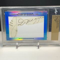 2017 Leaf ジョー・ディマジオ★直筆サインカード CUT SIGNATURE JOE DIMAGGIO 2/3