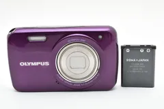 【返品保証】★実用品★ OLYMPUS  VH-210 オリンパス パープル　新品バッテリー付き！ #21250615のサムネイル