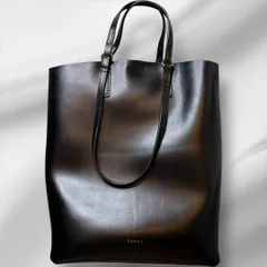 【美品】ヤーキ YAHKI レザー トートバッグ ブラック ショルダー兼用 大容量 A4収納可能 上品 シンプル レディース