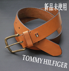 ☆OUTLET特価 新品 未使用 TOMMY HILFIGER トミーヒルフィガー ベルト IITL02X025 BROWN　サイズ４０ トミー ベルト