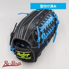 【新品】 ローリングス 少年軟式グローブ / オールラウンド用 型付け済み (スカイブルー / colored by Re-Birth) [NE1164]