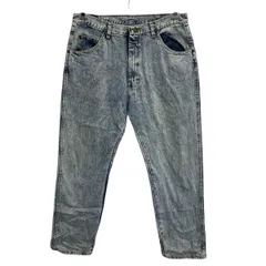 Wrangler デニムパンツ W36 ライトブルー ラングラー ジップアップ アメリカ製 カジュアル ジーンズ 古着卸 アメリカ仕入 2509-316