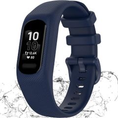 新品 Miimall【一体型】対応Garmin（ガーミン） Vivosmart 5/vivosmart 5/Smart 5 バンド ケース 通気性ベルト 衝撃吸収 柔軟なシリコン 簡単取付 調節可能 ガーミン Vivosmart 5 保護ケース 男女通用 耐久