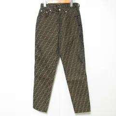 FENDI Jeans フェンディ ズッカ柄パンツ イタリア製 W27｜Yahoo